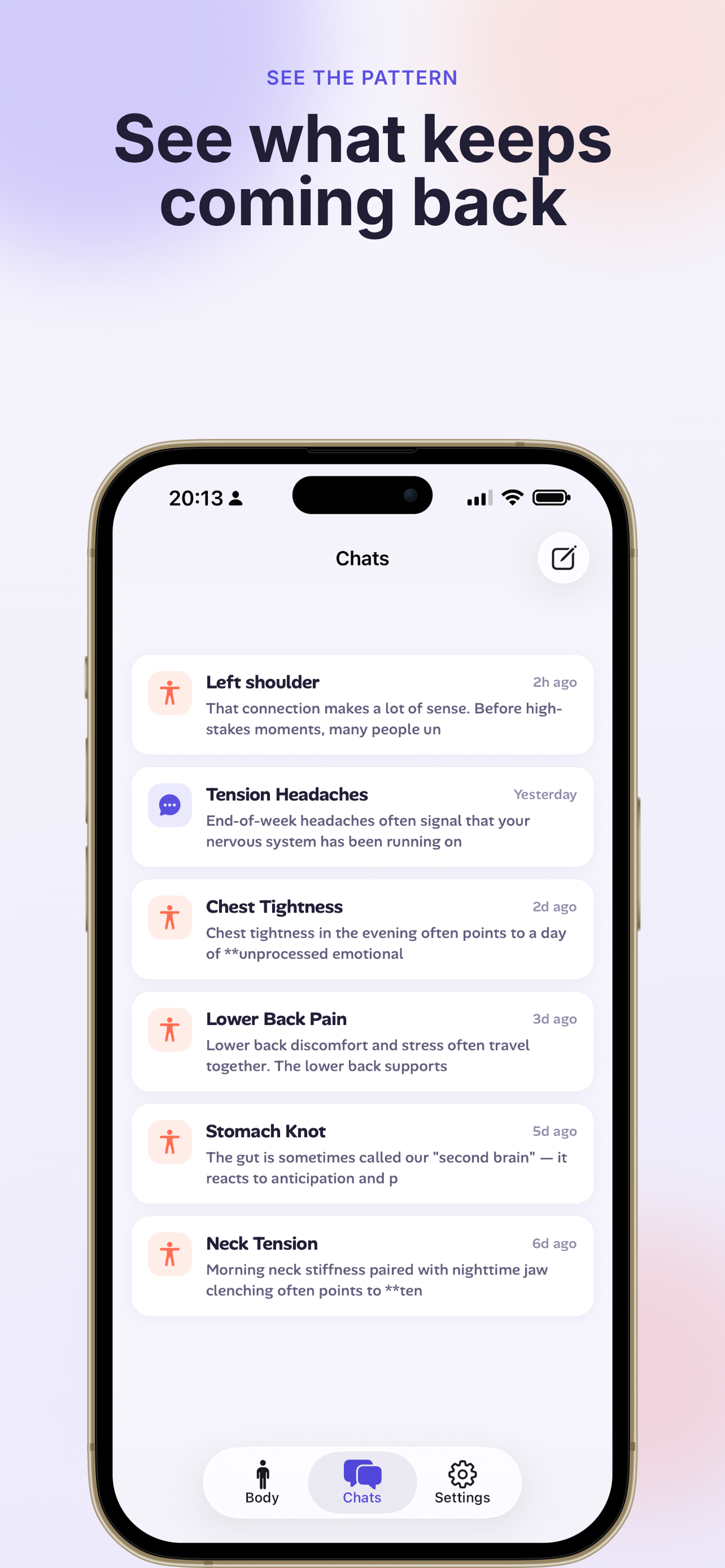 Emotionly: Mind-Body Journal screenshot 4