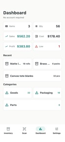 ShelfLog: Inventory Tracker screenshot 2