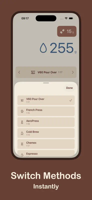 Coffee Calculator: Brew Ratios screenshot 2 of 4
