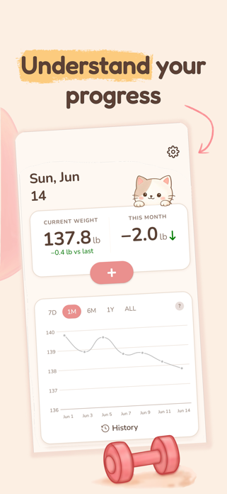 Weight Diary - BMI & Log Screenshot 2 of 4
