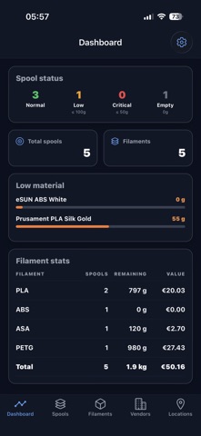 Spoolman GO Screenshot 1 of 10