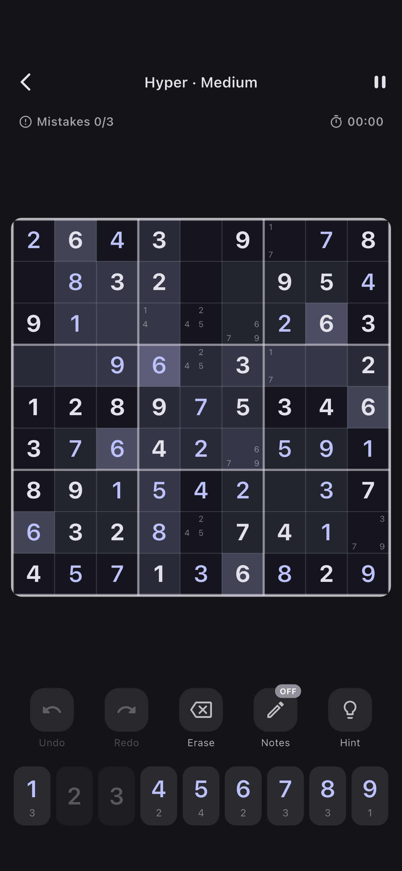 Sudoku Nexus: Killer & X