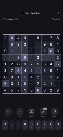 Sudoku Nexus: Killer & X Screenshot 9 of 10