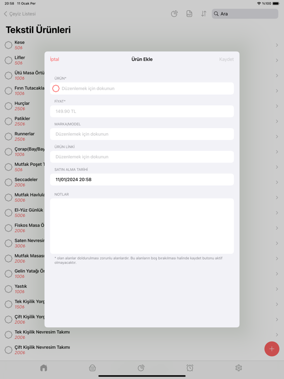 Screenshot #5 pour Düğün Listem+