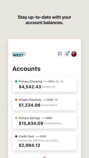 Credit Union West screenshot 3