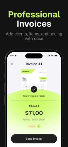 Invoice Maker: Simple Receipt screenshot