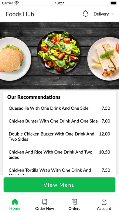 Foods Hub Greenock Screenshot