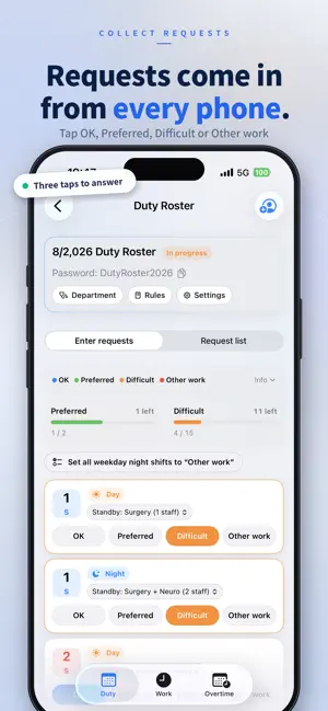 On-Call: Shift Schedule Maker screenshot 2