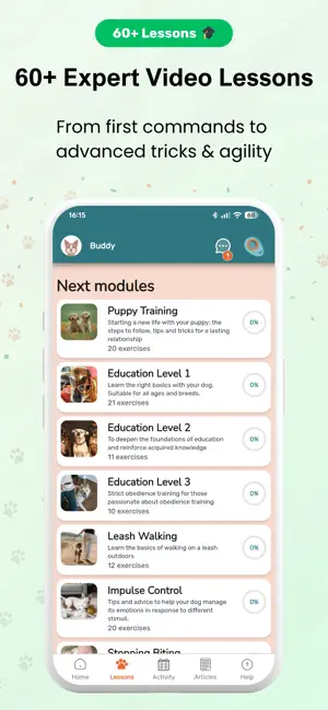 WoofLearn: Dog Training & Care screenshot 4