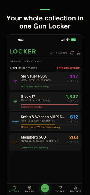 Shots Fired: Gun Range Log screenshot 1