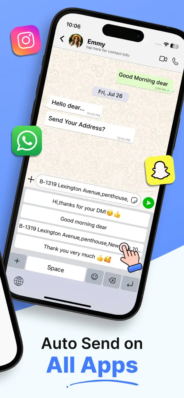 Screenshot #2 pour Auto Paste Keyboard App