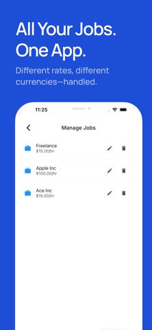 Hours Tracker - Work Log Screenshot 2 of 5