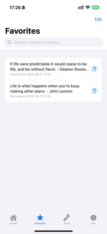 Mini Clipboard Screenshot 2 of 4