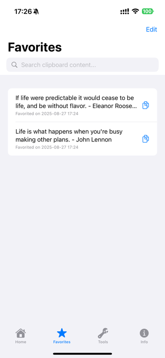 Mini Clipboard Screenshot 2 of 4