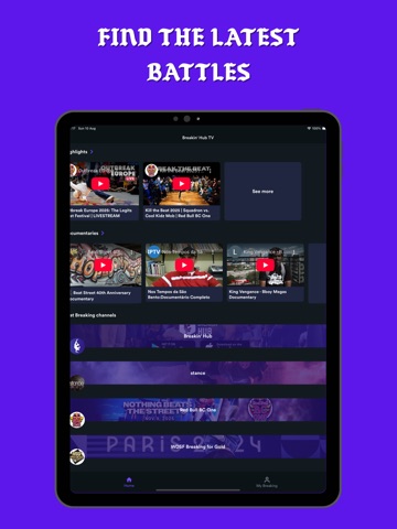 Breakin' Hub: B-Boys & B-Girls iPad screenshot