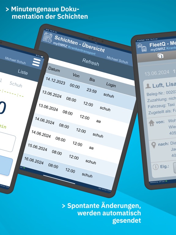 Screenshot #5 pour myDMRZ Krankentransport