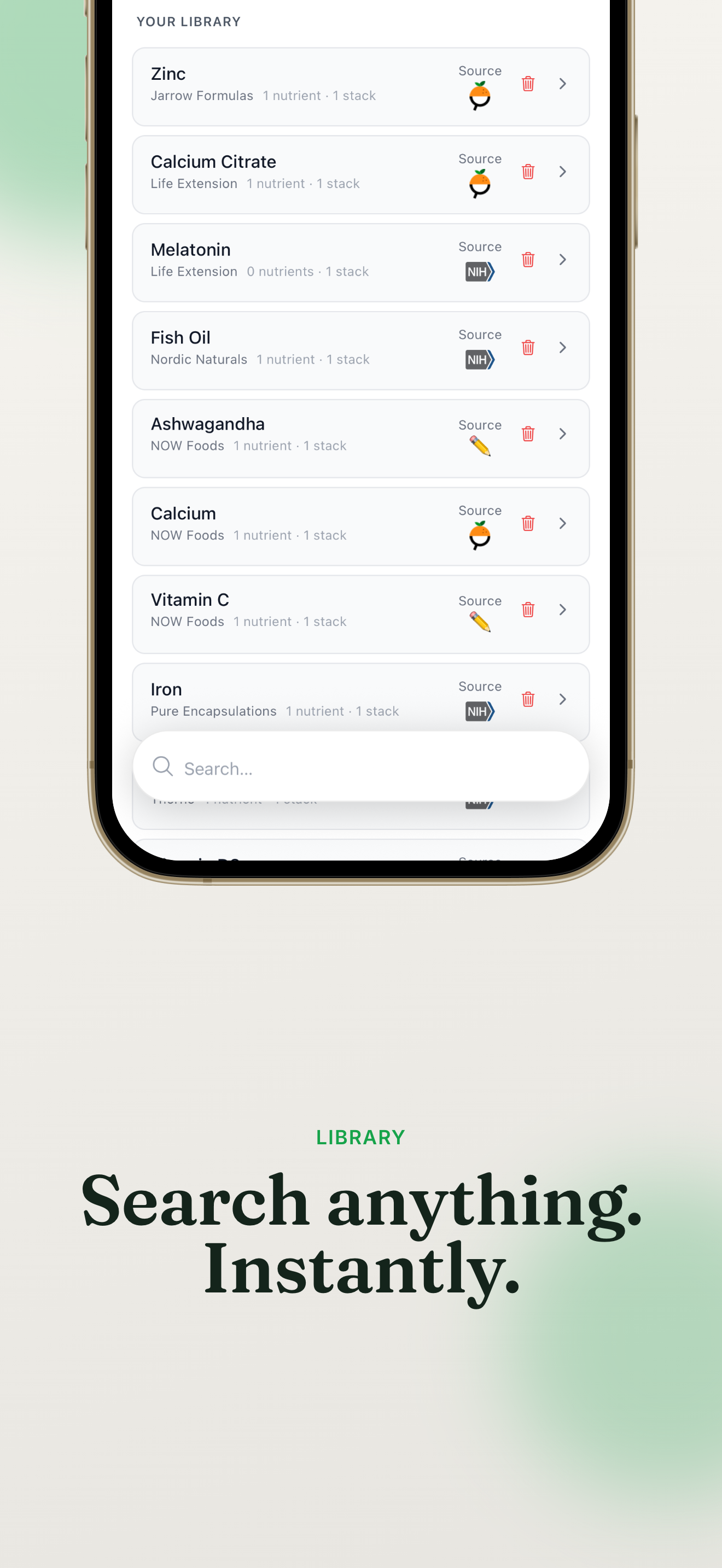 Biostacks: Supplement Tracker