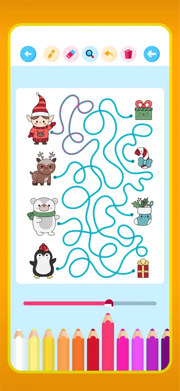 Screenshot #2 pour Livre de coloriage de labyrint