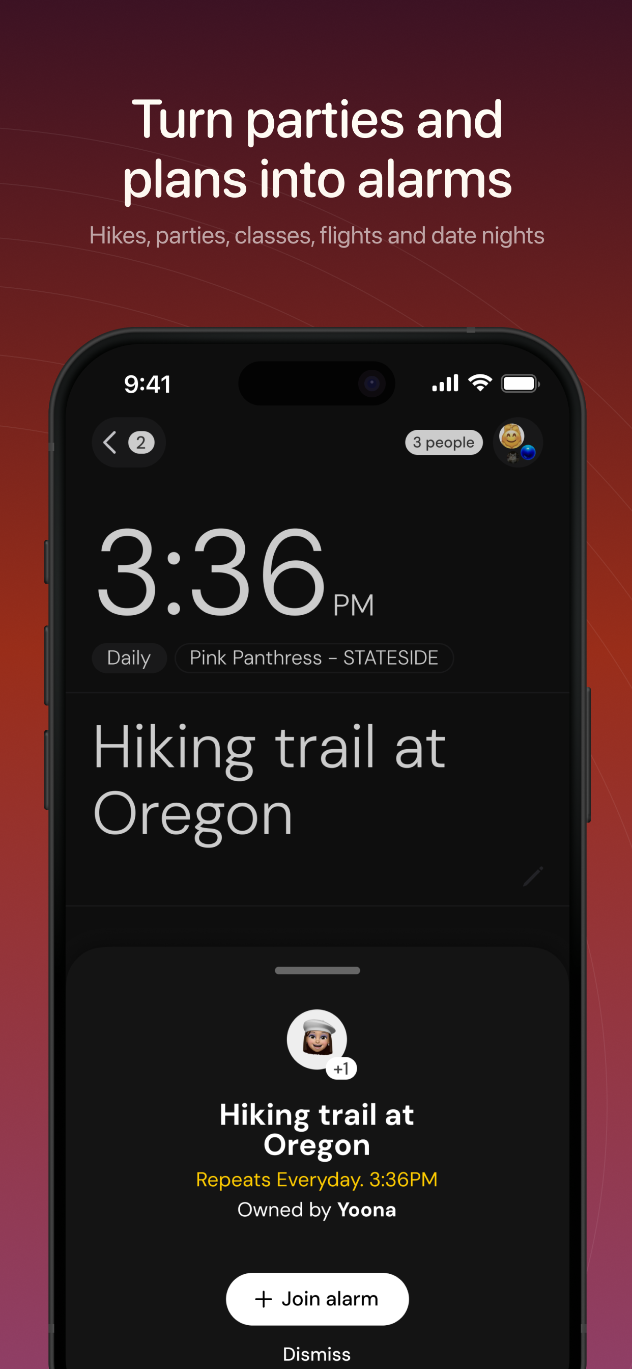 Timey: Loud Shareable Alarms screenshot 7