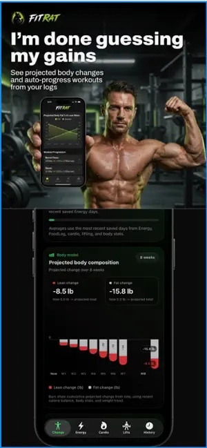 FiTRaT: Workout Log screenshot 1