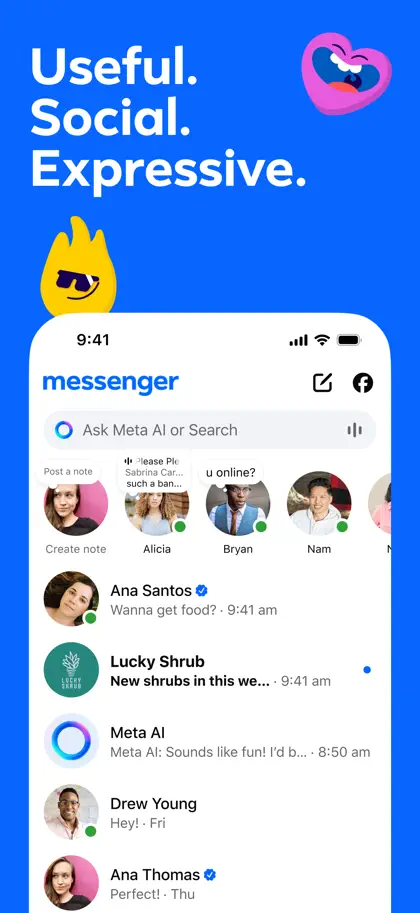 Screenshot 1 di 6 di Messenger