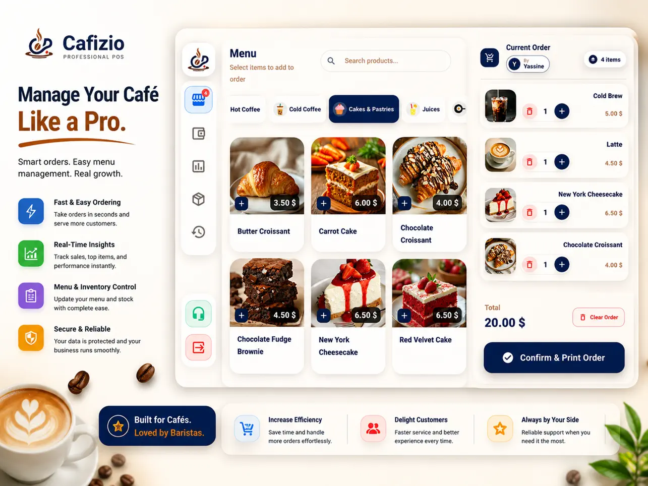 Screenshot #6 pour Cafizio POS - Cashier System