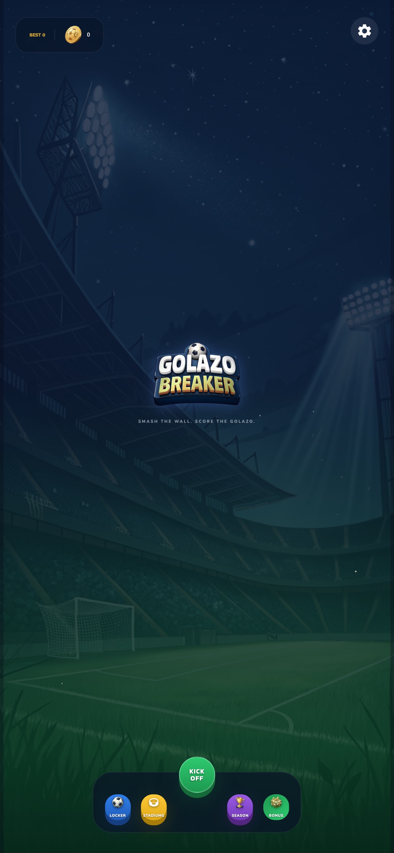 Screenshot 1 of Golazo Breaker: Soccer Bricks