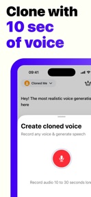 Text to Speech - Voice Clone screenshot