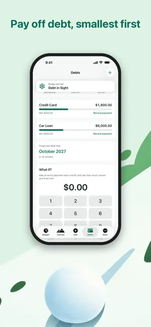 MoneyClimb: Budget & Debt screenshot 4