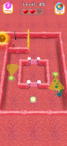 Micro Life Runner 3D iPhone screenshot
