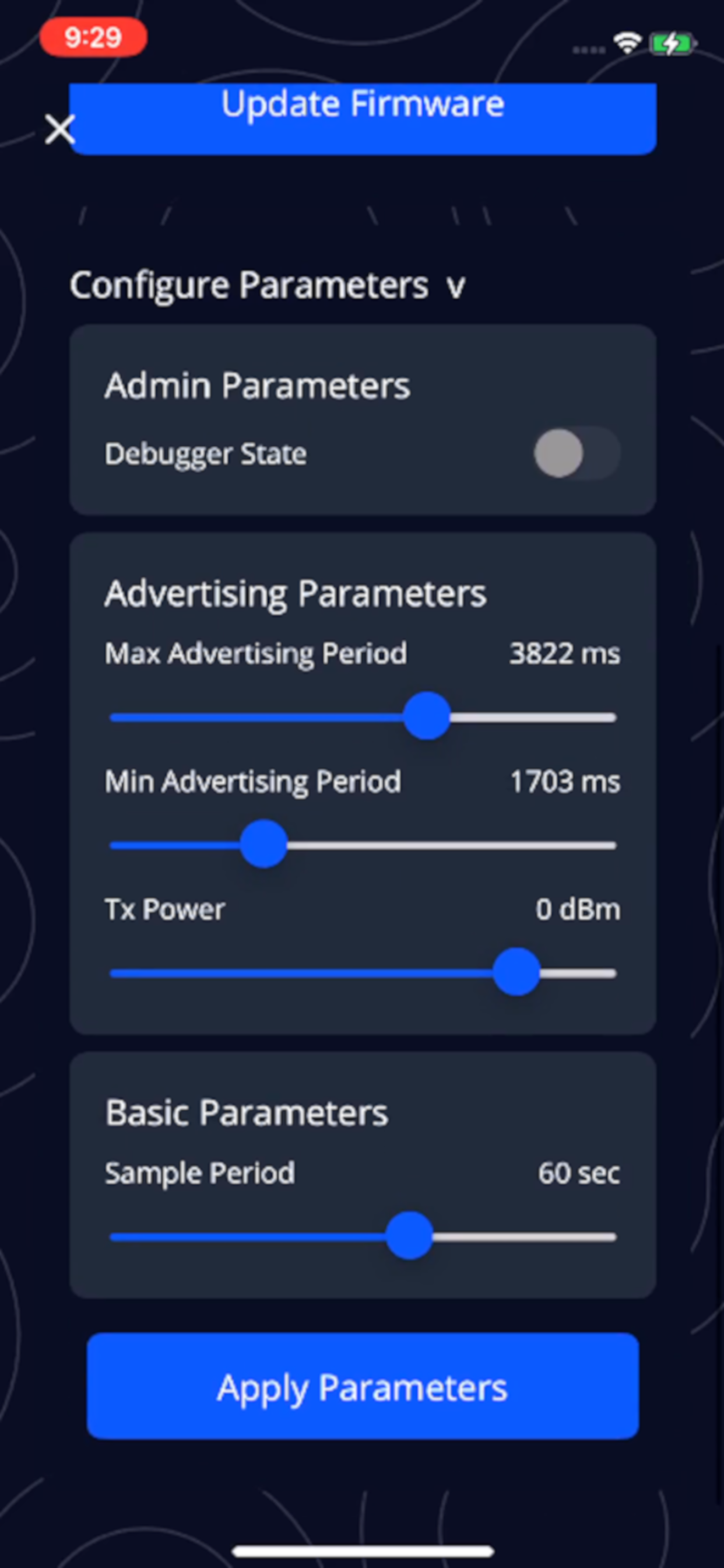 DM BLE Provisioning Tool