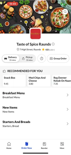 Taste of Spice Raunds screenshot 2
