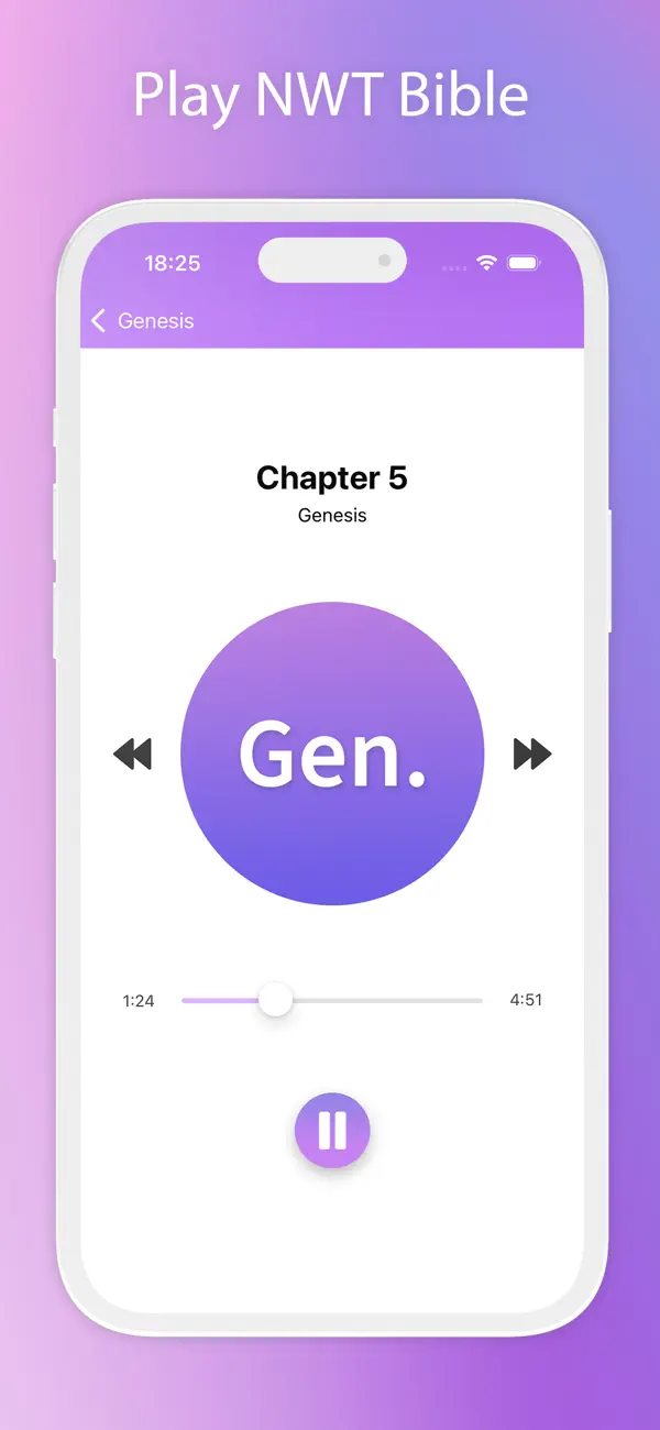 Screenshot #1 pour NWT Audio Bible