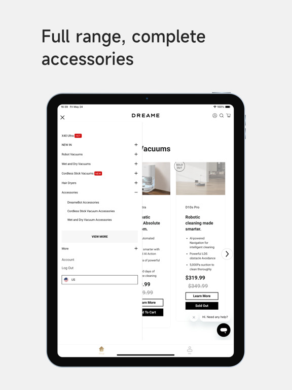 App screenshot