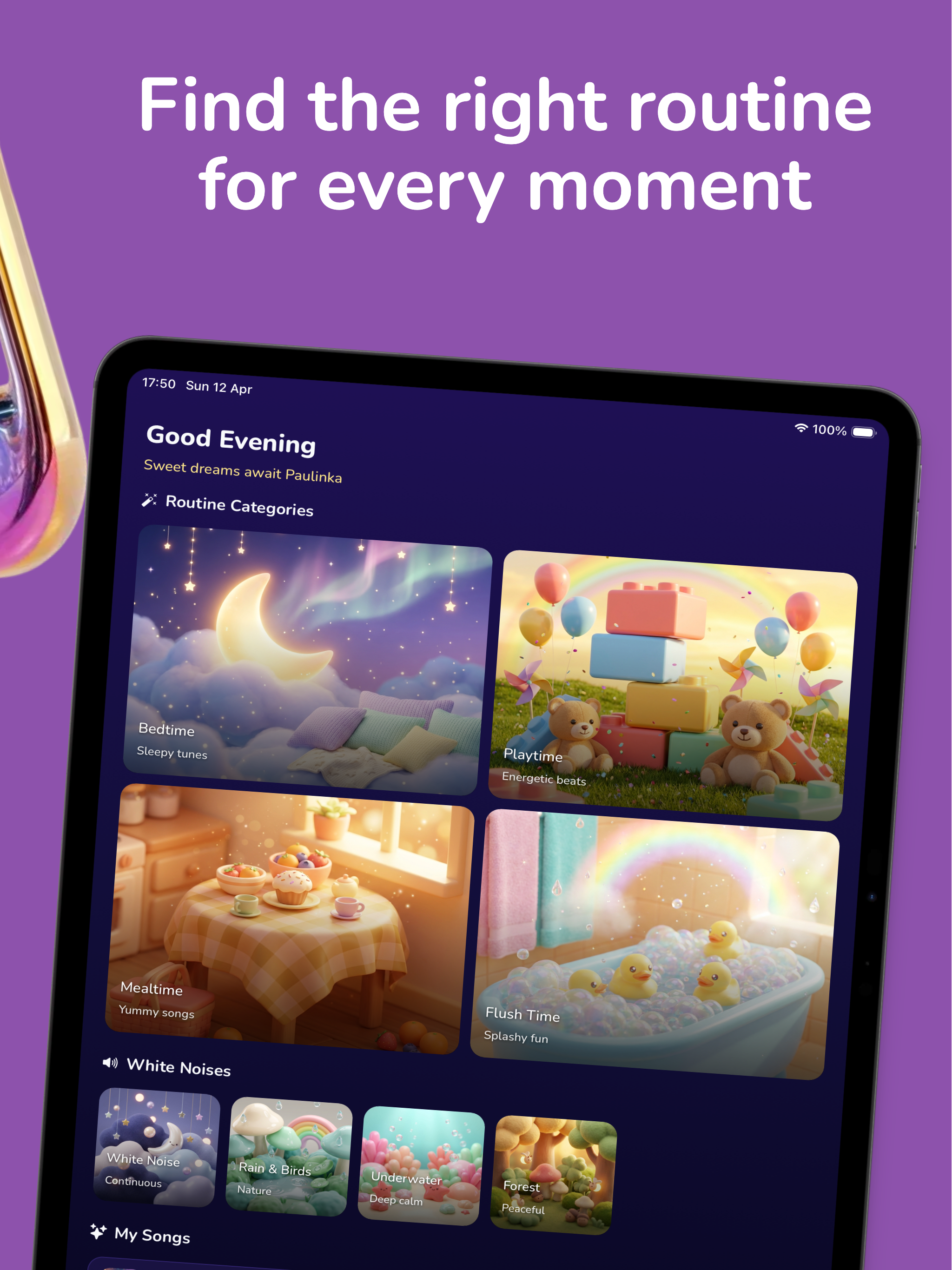 Calm Lullaby Cradle Soother AI