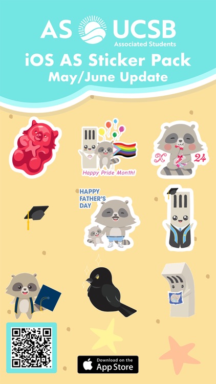 UCSB AS Stickers