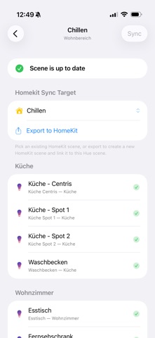 SceneSync for Hue screenshot
