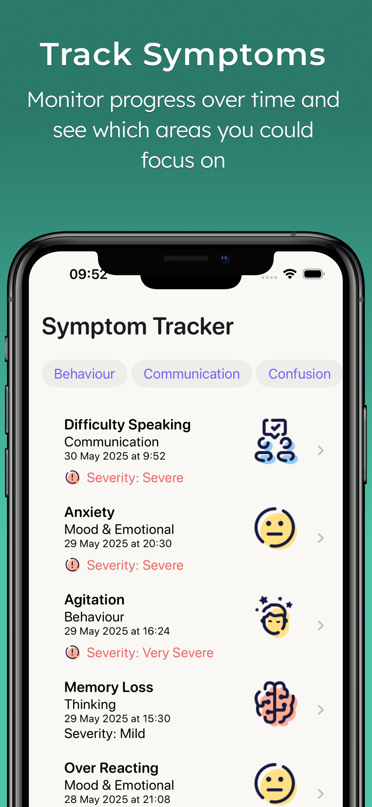 Dementia Log: Carer Companion screenshot 4