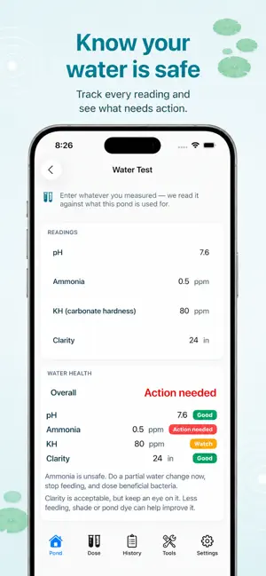 Pond Care: Measure & Dose screenshot 4