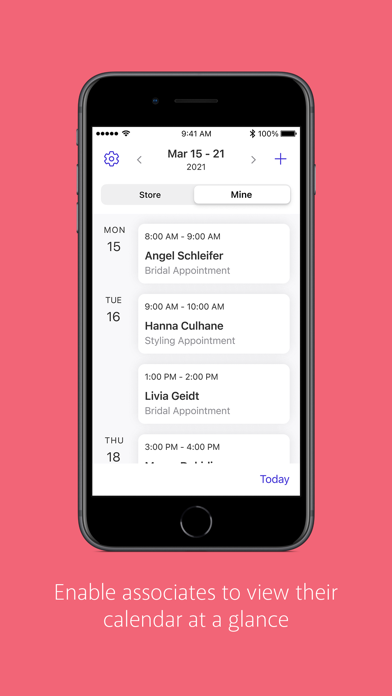 Tulip Appointments Screenshot