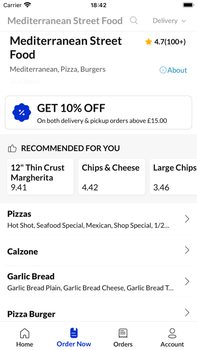 Mediterranean Street Food Screenshot