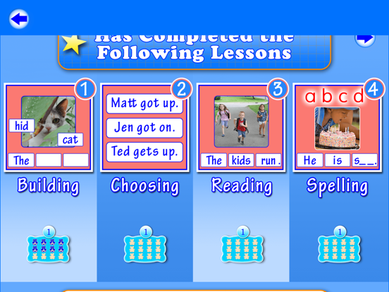 Sentence Reading Magic-Schools iPad screenshot 9 - Education app