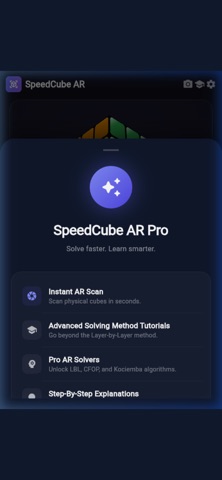 SpeedCube AR: 3x3 Cube Solver Screenshot 6 of 6