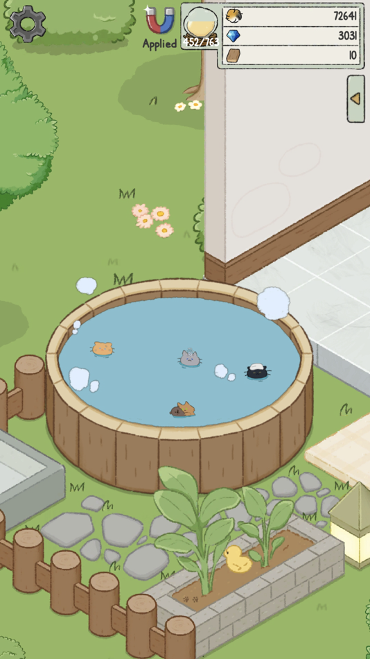 #6. Cat Cottage : healing Idle (iOS) Bởi: jiyoung seo