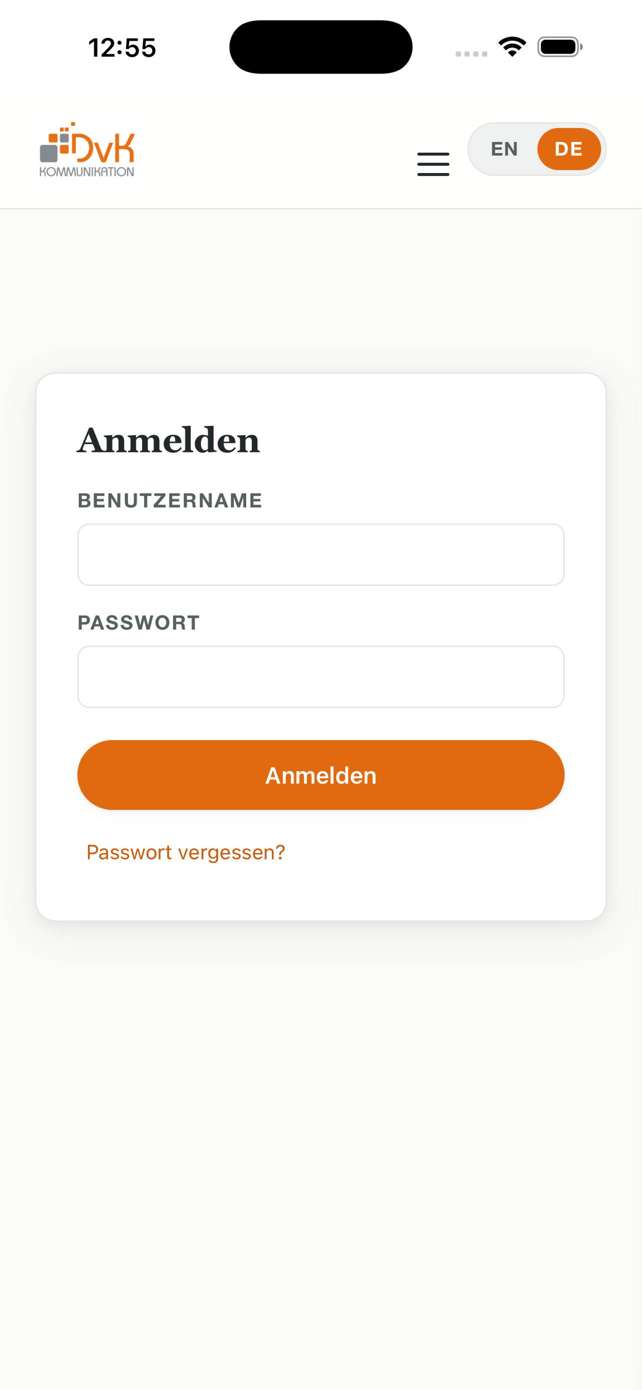 DvK Service Portal