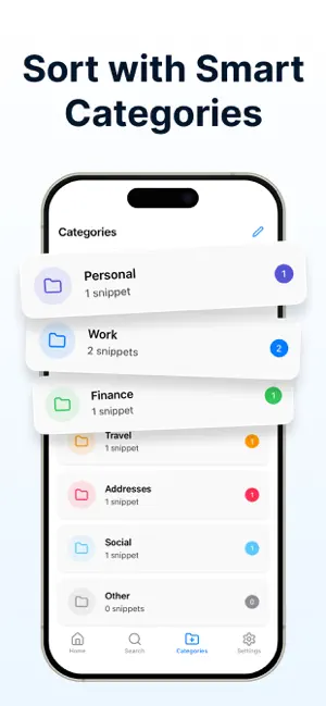 SnippetSave – Copy Paste Notes screenshot 3