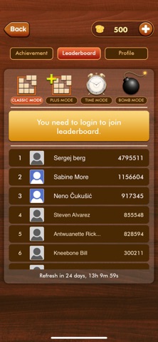 Woody Extreme Block Puzzle iPhone screenshot