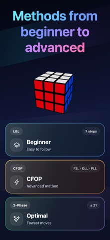 Cube Solver & Timer Screenshot 3 of 5
