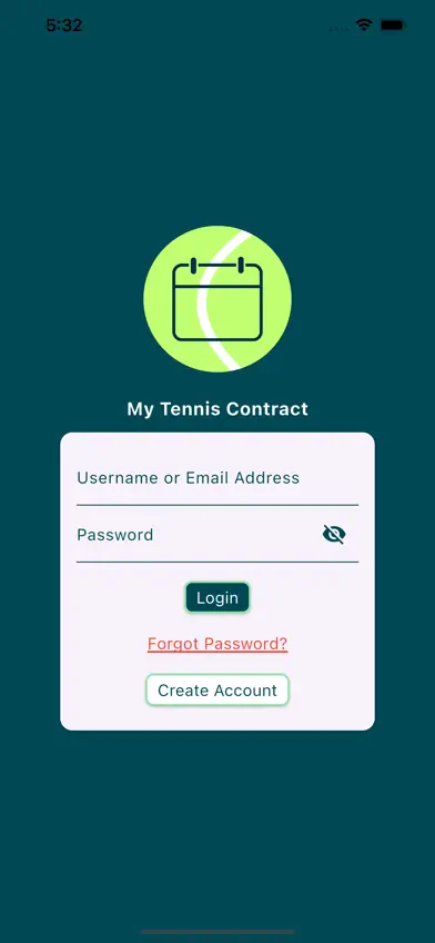 My Tennis Contract screenshot 4