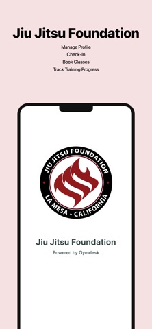 Jiu Jitsu Foundation La Mesa iPhone screenshot